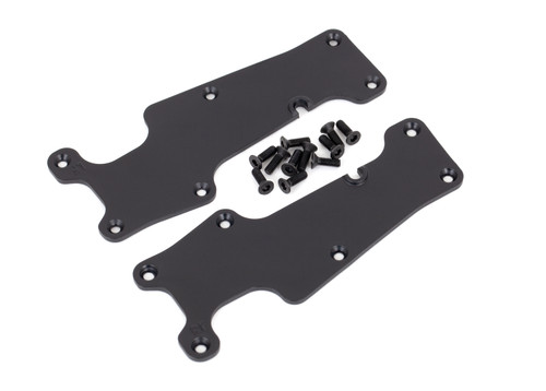 Traxxas Sledge Front Left/Right Suspension Arm Covers (Black) (TRA9633)