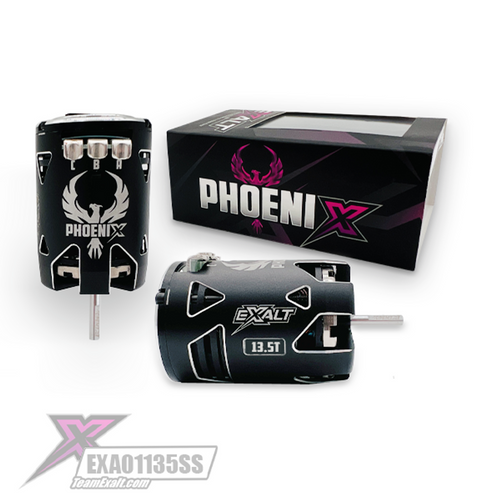 Exalt "Phoenix" Silver Spec Class Brushless Motor (13.5T) (EXA01135SS)