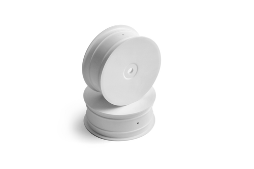 XRAY "Aerodisk" 2.2 4WD Front Buggy Wheels (Hard) (White) (2) (XB4) w/12mm Hex (XRA369912-H) XRAY "Aerodisk" 2.2 4WD Front Buggy Wheels (Hard) (White) (2) (XB4) w/12mm Hex (XRA369912-H)