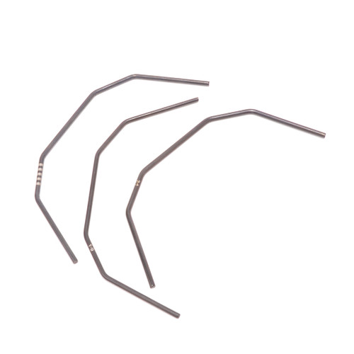 Schumacher CAT L1R Front Roll Bar Set (3) (Hard) (SCHU8437)