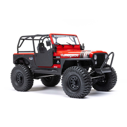 Axial SCX10 III Jeep CJ-7 RTR 4WD Rock Crawler (Red) w/DX3 2.4GHz Radio (AXI03008T1) Axial SCX10 III Jeep CJ-7 RTR 4WD Rock Crawler (Red) w/DX3 2.4GHz Radio (AXI03008T1)