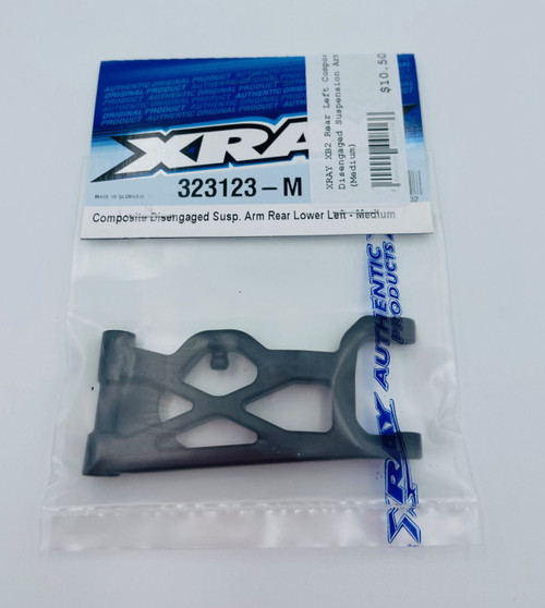 XRAY XB2 Rear Left Composite Disengaged Suspension Arm (Medium) (XRA323123-M) XRAY XB2 Rear Left Composite Disengaged Suspension Arm (Medium) (XRA323123-M)
