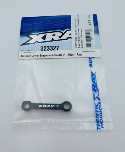 XRAY XB2 2024 Aluminum Rear/Rear Lower Suspension Holder (Wider) (XRA323327) XRAY XB2 2024 Aluminum Rear/Rear Lower Suspension Holder (Wider) (XRA323327)
