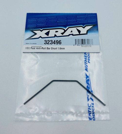 XRAY XB2 2024 1.6mm Rear Anti-Roll Bar (Short) (XRA323496)