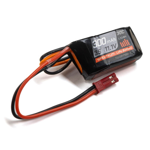 Spektrum RC 3S 30C LiPo Battery Pack w/JST Connector (11.1V/300mAh) (SPMX3003SJ30) Spektrum RC 3S 30C LiPo Battery Pack w/JST Connector (11.1V/300mAh) (SPMX3003SJ30)