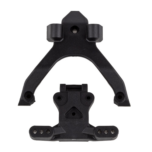 Team Associated RC10B7 Top Plate & Ballstud Mount Set (ASC92403)