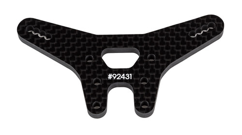 Team Associated RC10B7 Carbon Fiber Rear Shock Tower (ASC92431)