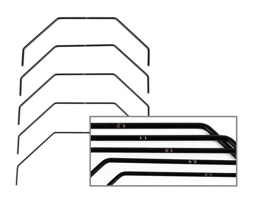 Team Associated RC10B7 Front Anti-roll Bars (5) (ASC92459)