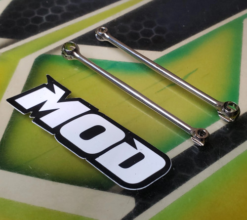 MOD Designs AE B7 Narrow Pivot / B6 Skinny Shiny Steel Puck Bones (73mm Arm Compatible) (MOD21531) MOD Designs AE B7 Narrow Pivot / B6 Skinny Shiny Steel Puck Bones (73mm Arm Compatible) (MOD21531)