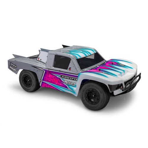 JConcepts "F2" Low-Profile Short Course Truck Body (Clear) (JCO0359) JConcepts "F2" Low-Profile Short Course Truck Body (Clear) (JCO0359)