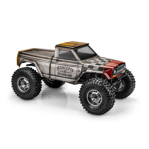 JConcepts 1/10 Warlord Tucked Rock Crawler Body (Clear) (12.3") (JCO0457) JConcepts 1/10 Warlord Tucked Rock Crawler Body (Clear) (12.3") (JCO0457)