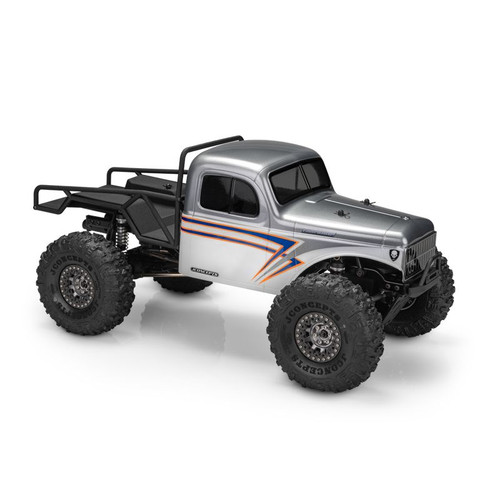 JConcepts Power Master Rock Crawler Body (Cab Only) (Clear) (12.3") (JCO0482) JConcepts Power Master Rock Crawler Body (Cab Only) (Clear) (12.3") (JCO0482)