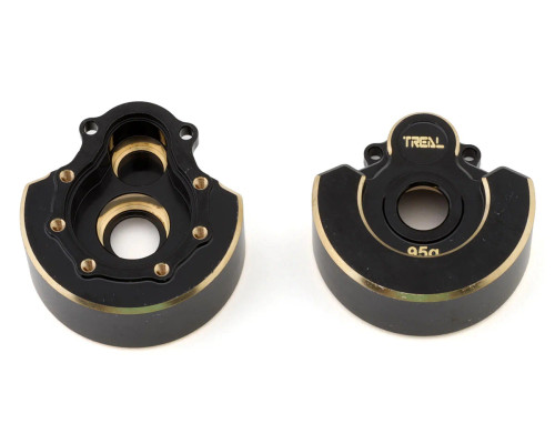 Treal Hobby Traxxas TRX-4 Heavy Brass Outer Portal Housing Covers (Black) (2) (95g) (TLHTTRX4-11) Treal Hobby Traxxas TRX-4 Heavy Brass Outer Portal Housing Covers (Black) (2) (95g) (TLHTTRX4-11)