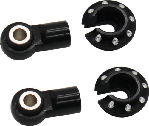 Hot Racing TRX4-M Aluminum Spring Cups & Shock Ends (2) (HRATRXM154A01)