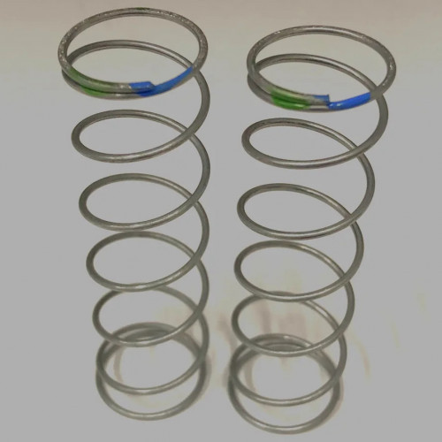 Willspeed 12mm Buggy Rear Springs 2.4lbs (2) (Green/Blue) (WSA-151)