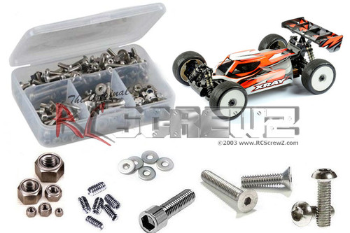RC Screwz XRAY XB8e 2021 1/8th Buggy Stainless Steel Screw Kit (RCZXRA163) RC Screwz XRAY XB8e 2021 1/8th Buggy Stainless Steel Screw Kit (RCZXRA163)