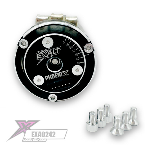 Exalt Aluminum Spec Motor Screw Kit (Silver) (EXA0242) Exalt Aluminum Spec Motor Screw Kit (Silver) (EXA0242)