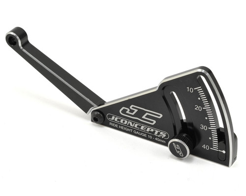 JConcepts Aluminum Ride Height Gauge (10-40mm) (Black) (JCO2282-2) JConcepts Aluminum Ride Height Gauge (10-40mm) (Black) (JCO2282-2)