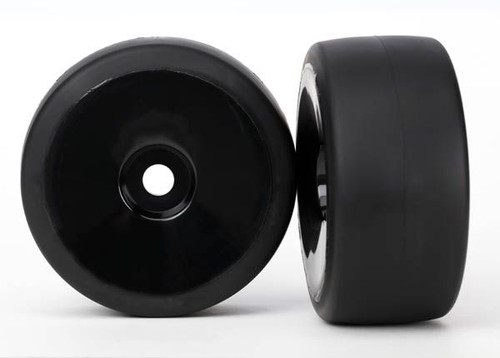 Traxxas XO-1 Rear Tire w/Dish Wheels (2) (Black) (S1) (TRA6473) Traxxas XO-1 Rear Tire w/Dish Wheels (2) (Black) (S1) (TRA6473)