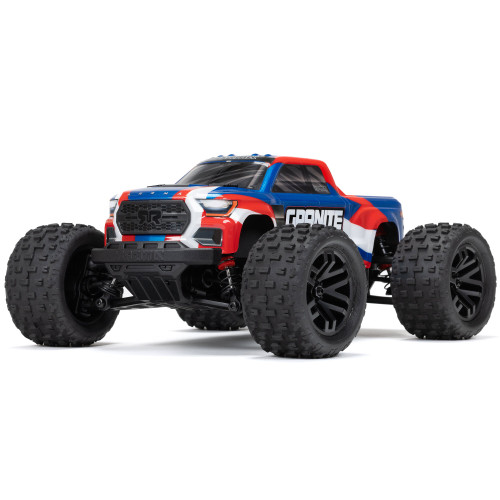 Arrma Granite Grom MEGA 4WD 380 Brushed 1/18 Monster Truck RTR (Blue) w/SLT2 2.4GHz Radio, Battery & Charger (ARA2102T1)