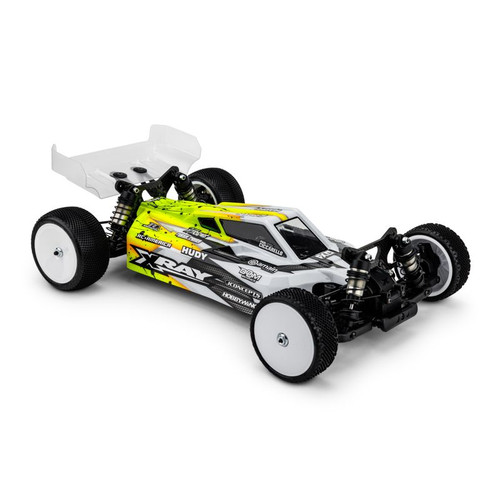 JConcepts XRAY XB4 2024 "S2" 1/10 Buggy Body (Clear) w/6.5" Aero Wing (JCO0643) JConcepts XRAY XB4 2024 "S2" 1/10 Buggy Body (Clear) w/6.5" Aero Wing (JCO0643)