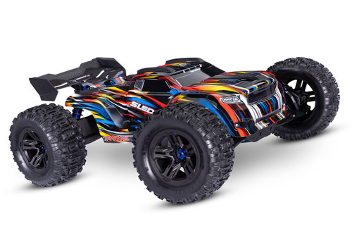 Traxxas Sledge RTR 6S 4WD Electric Monster Truck (Blue) w/VXL-6s ESC & TQi 2.4GHz Radio Belted Tires (TRA95096-4-BLUE) Traxxas Sledge RTR 6S 4WD Electric Monster Truck (Blue) w/VXL-6s ESC & TQi 2.4GHz Radio Belted Tires (TRA95096-4-BLUE)