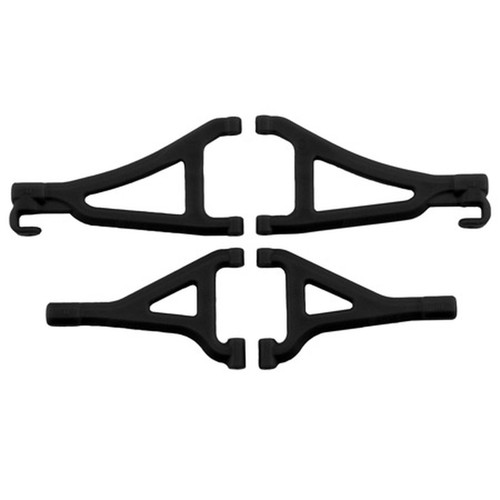 RPM Front Upper & Lower A-Arm Set (1/16 Revo) (Black) (RPM80692)