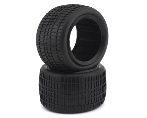 Raw Speed RC Waffle 2.2" 1/10 Rear Buggy Tires (2) (Soft - Long Wear) (RWS100302SLB)