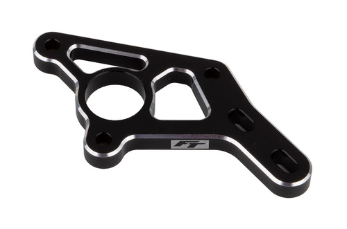 Team Associated RC10B7/B7D Factory Team Lightweight Aluminum Motor Mount (Black) (ASC92476)