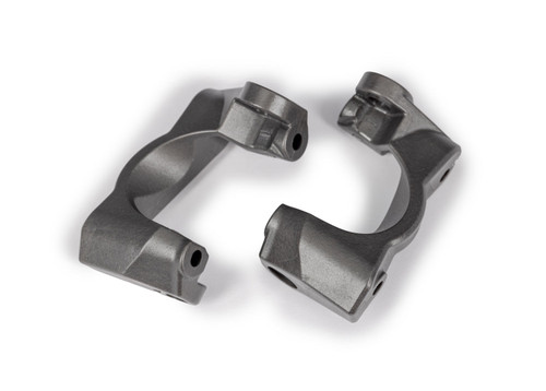 Traxxas Mini Maxx Caster Block Set (Gray) (TRA10732-GRAY)