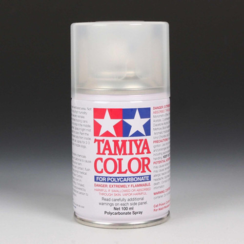 Tamiya PS-55 Polycarbonate Flat Clear Spray Paint (100ml) (TAM86055) Tamiya PS-55 Polycarbonate Flat Clear Spray Paint (100ml) (TAM86055)