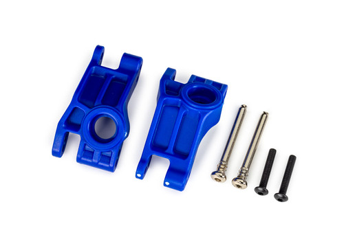 Traxxas Extreme Heavy Duty Stub Axle Carriers (Blue) (TRA9150-BLUE)