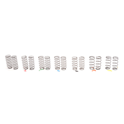 Core-RC Medium Length Progressive Big Bore Shock Spring Tuning Set (7) (CRC-CR177) Core-RC Medium Length Progressive Big Bore Shock Spring Tuning Set (7) (CRC-CR177)