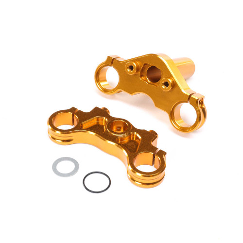 Losi Promoto-MX Aluminum Triple Clamp Set (Gold) (LOS364005) Losi Promoto-MX Aluminum Triple Clamp Set (Gold) (LOS364005)
