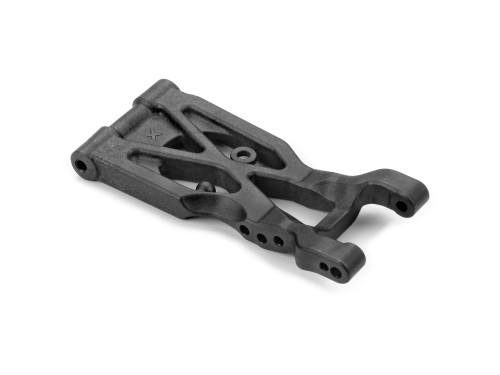 XRAY '25 XB2/XB4 Composite Suspension Lower Left Rear Arm (3 Hole) (Hard) (XRA363124-H) XRAY '25 XB2/XB4 Composite Suspension Lower Left Rear Arm (3 Hole) (Hard) (XRA363124-H)
