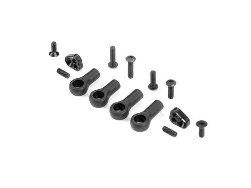 XRAY XB2/XB4 Aluminum Rear Shock Absorber Adapters (1+1) (2) (XRA362390)