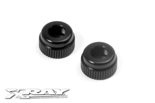 XRAY Aluminum Lower Shock Body Cap (2) (XRA368140)