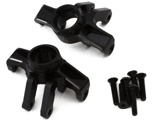 Hot Racing Arrma Grom Aluminum Front Steering Knuckle Set (Black) (2) (HRAGRM2101) Hot Racing Arrma Grom Aluminum Front Steering Knuckle Set (Black) (2) (HRAGRM2101)