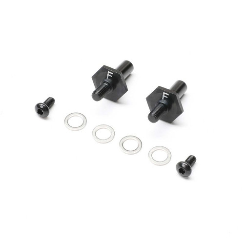 Losi 22S Sprint Aluminum Front Axle Set (Black) (TLR-1054)