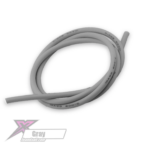 Exalt 12awg Silicone Wire (1 meter) (Gray) (EXA1226) Exalt 12awg Silicone Wire (1 meter) (Gray) (EXA1226)