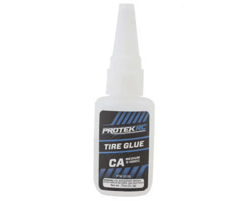 ProTek RC CA Tire Glue w/Glue Tip (Medium) (0.75oz) (PTK-1570)