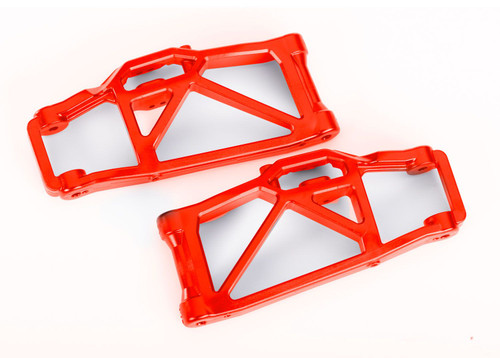 Traxxas Maxx Slash Lower Suspension Arms (Front/Rear) (Red) (TRA10230-RED)