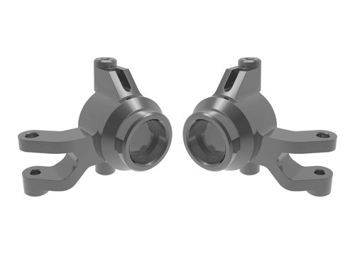 Traxxas Mini Maxx/XRT Aluminum Steering Blocks (Gray) (TRA10734-GRAY) Traxxas Mini Maxx/XRT Aluminum Steering Blocks (Gray) (TRA10734-GRAY)