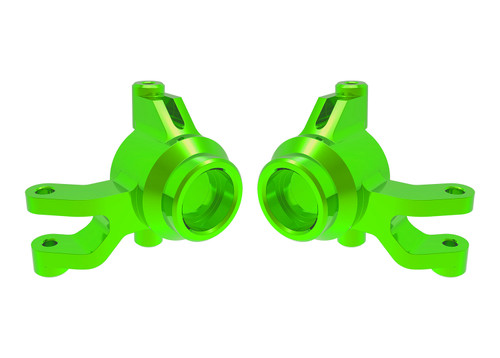 Traxxas Mini Maxx/XRT Aluminum Steering Blocks (Green) (TRA10734-GRN) Traxxas Mini Maxx/XRT Aluminum Steering Blocks (Green) (TRA10734-GRN)