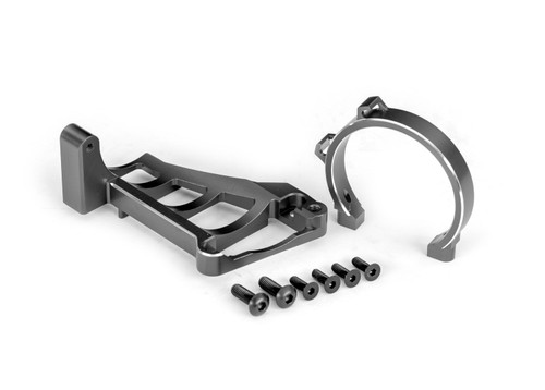 Traxxas Maxx Slash Aluminum Motor Mounts (Grey) (TRA10262-GRAY) Traxxas Maxx Slash Aluminum Motor Mounts (Grey) (TRA10262-GRAY)