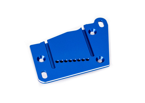 Traxxas Maxx Slash Aluminum Motor Plate (Blue) (TRA10263-BLUE) Traxxas Maxx Slash Aluminum Motor Plate (Blue) (TRA10263-BLUE)