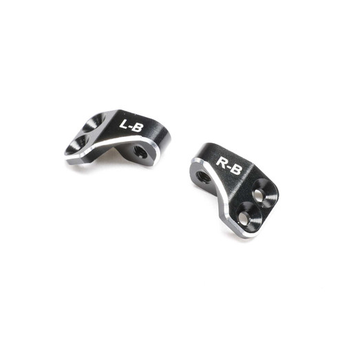 Team Losi Racing 22X Aluminum Caster Block Camber Mounts (B) (Outward) (2) (TLR-1178)