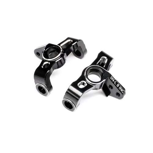 Team Losi Racing 22X Aluminum Front Spindle 8 deg Incline (Narrow) (TLR-1201)