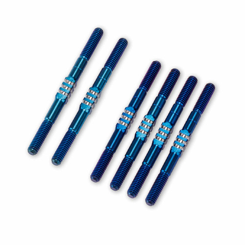 JConcepts RC10 B84 Fin Titanium Turnbuckle Set (6) (Burnt Blue) (JCO5293-1) JConcepts RC10 B84 Fin Titanium Turnbuckle Set (6) (Burnt Blue) (JCO5293-1)