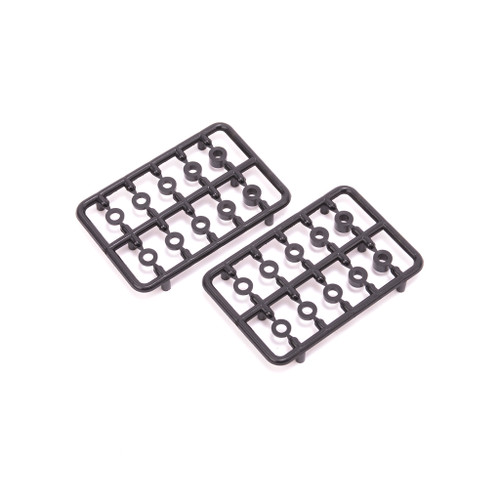 Schumacher Plastic Washers (1mm/1.5mm/2mm/3mm/4mm) (20) (SCHU8275)